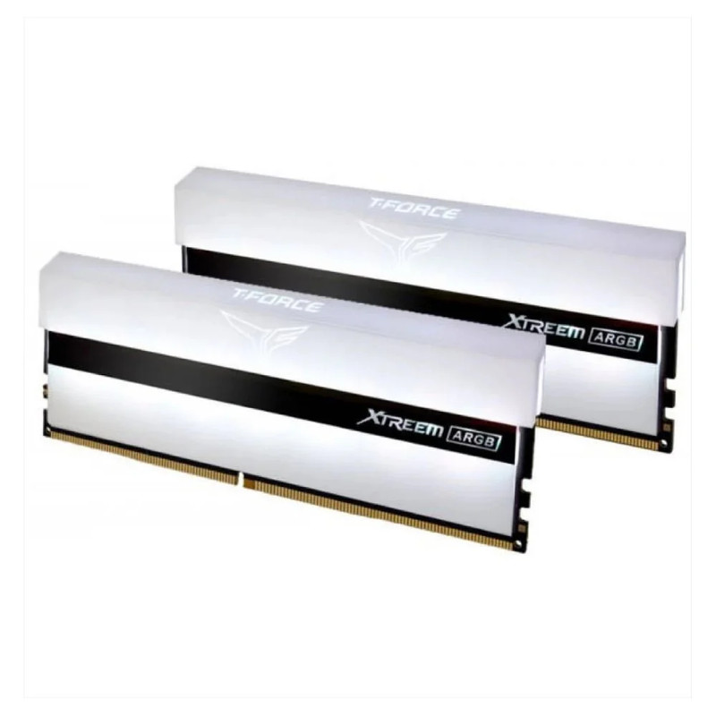 Team Group T-Force Delta RGB 32GB (2X16GB) CL40 DDR5 6400Mhz - Black - الذاكرة العشوائية